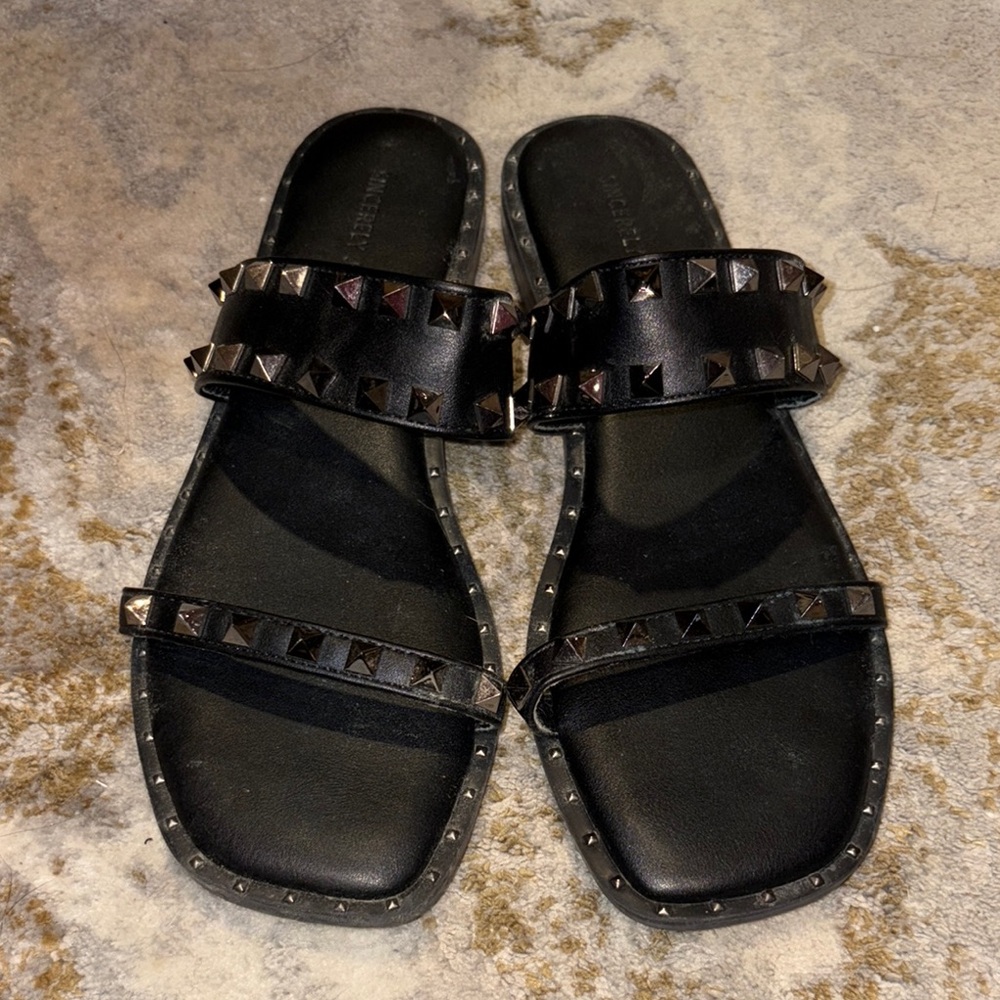 ✨ Studded Slide Sandals ✨